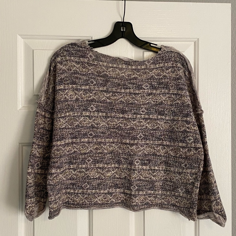 Aztec Print Sweater - Picture 4 of 4